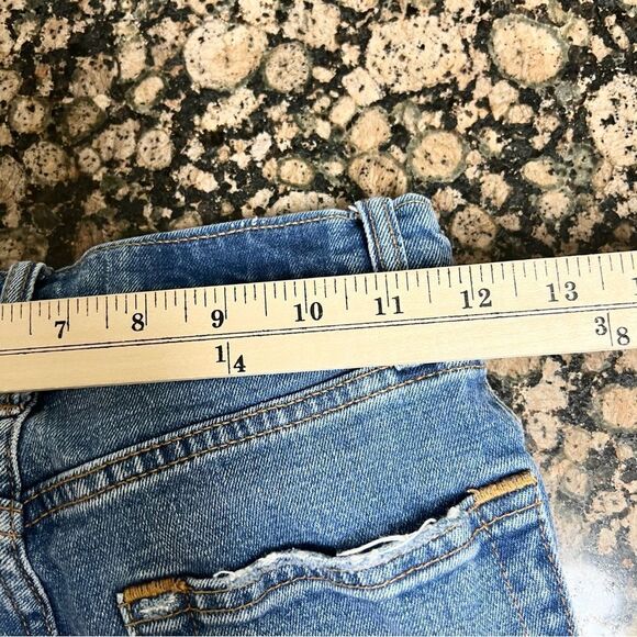 Abercrombie & Fitch The Ankle Straight Ultra High Rise Jeans Curve Size 24/00S - Picture 3 of 5